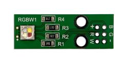 JJP Single RGBW LED Board No Connector